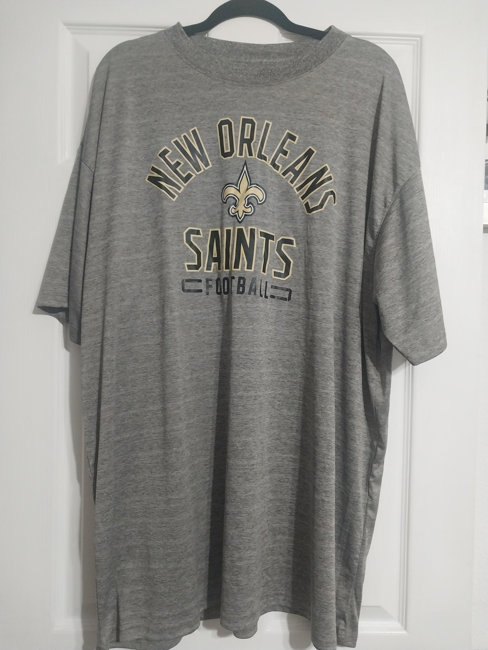 New Orleans Saints Gray Logo Tee